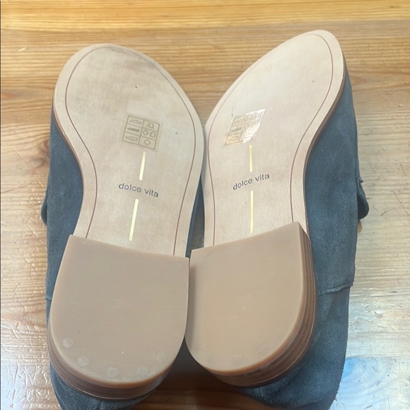 Dolce Vita Gray Suede Flats perrie 10M - Picture 8 of 10